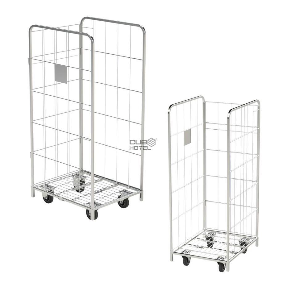 Carro Lavandaria Roupa Suja Profissional Hotel Configurável