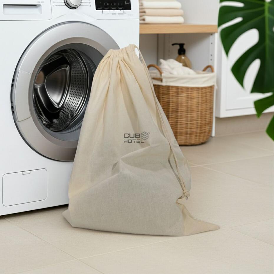 Saco Lavandaria Algodão 70x50cm