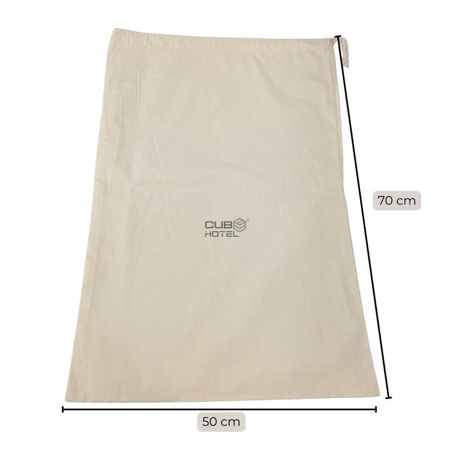 Saco Lavandaria Algodão 70x50cm