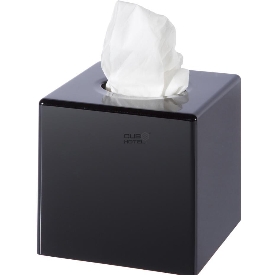 Dispensador Tissue Box Negro