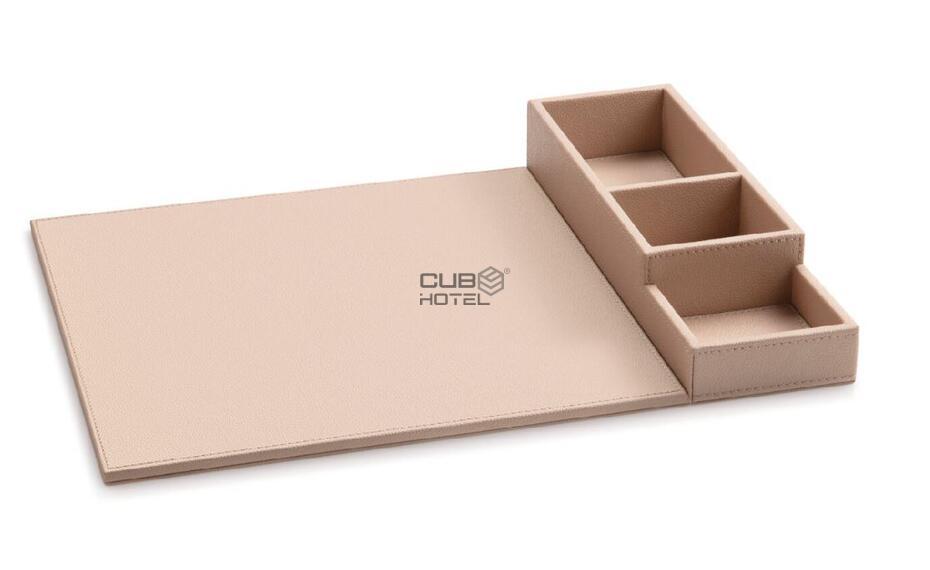 SNAP Tray Bags and Capsules Beije Faux Leather