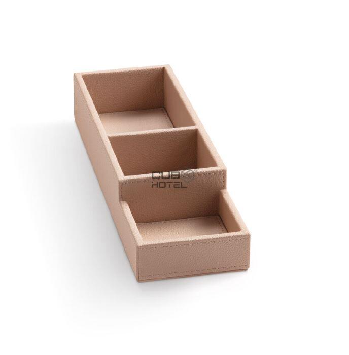 SNAP Tray Bags and Capsules Beije Faux Leather