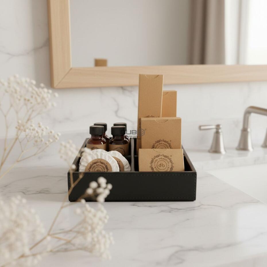 Bandeja para Amenities de Polipiel 16x13 cm