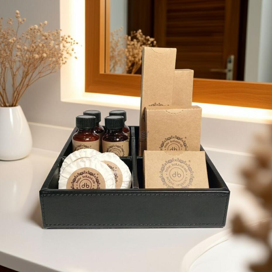 Bandeja para Amenities de Polipiel 16x13 cm