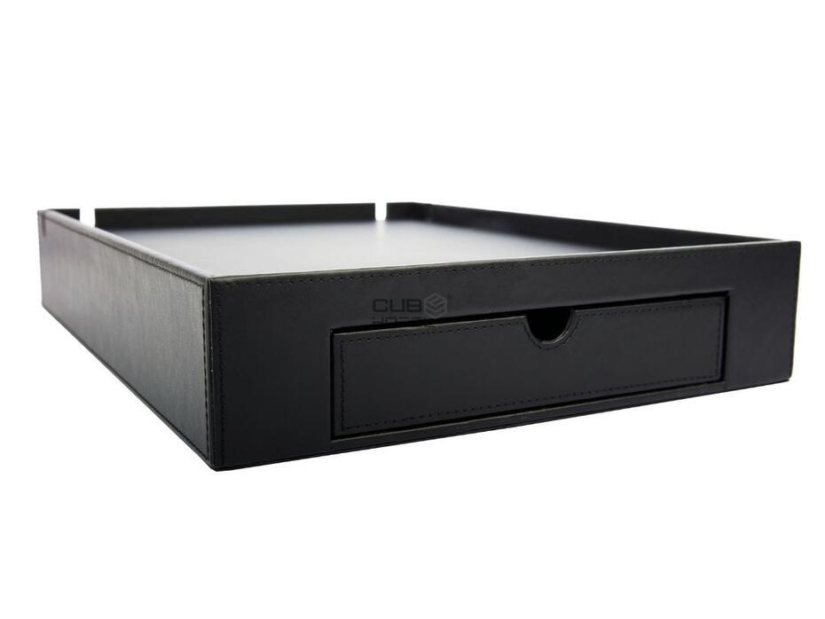 Tabuleiro Hotel Space pele sintética + Chaleira Star