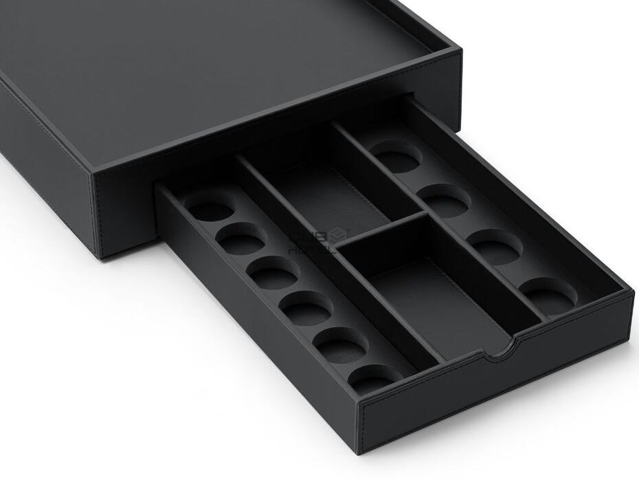 Tabuleiro Hotel Space pele sintética + Chaleira Star