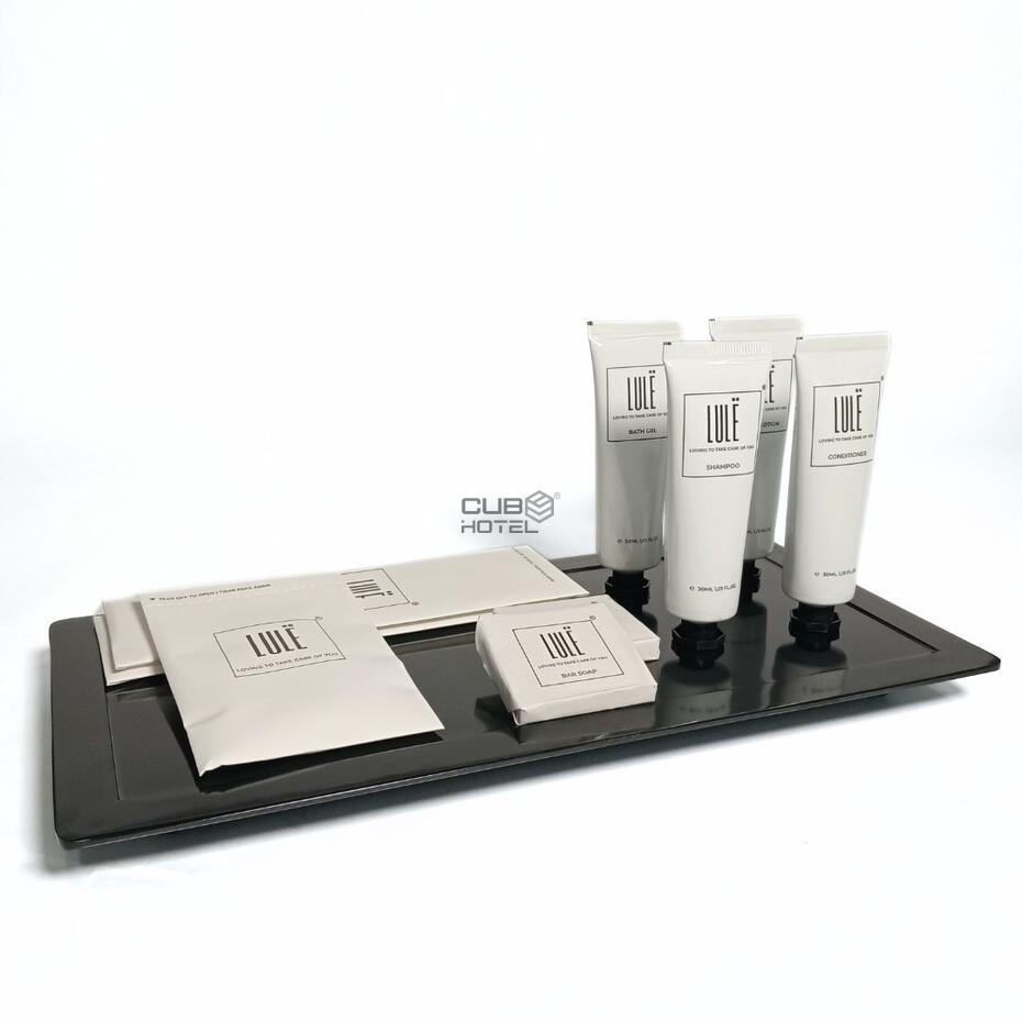 Bandeja Blanca para Amenities 30x15cm