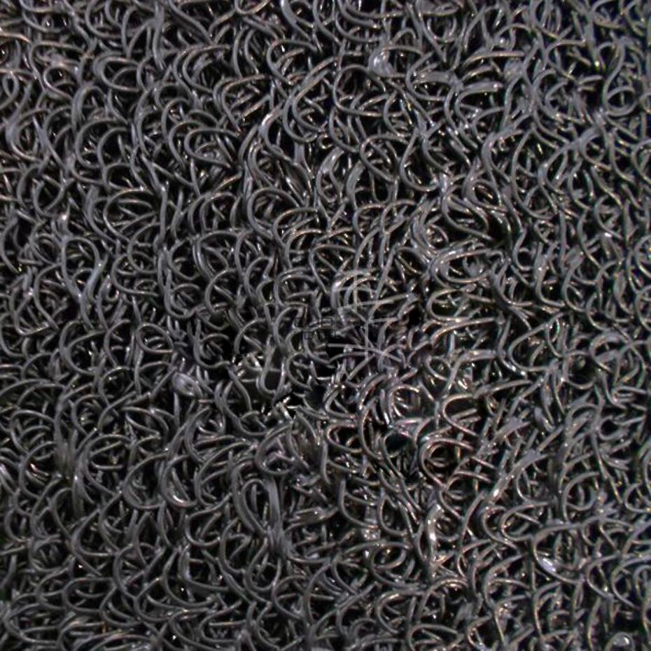 Rolo 6m Tapete Tipo Esparguete Cinza 15MM | largura 1.2 m