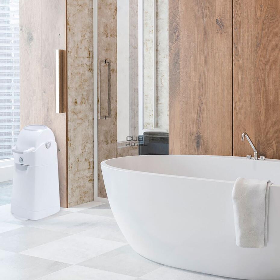 Contentor de Fraldas com Fecho Hermético Sacos Comuns