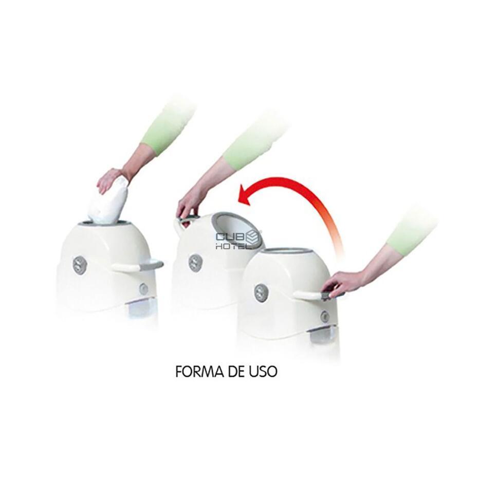 Contentor de Fraldas com Fecho Hermético Sacos Comuns