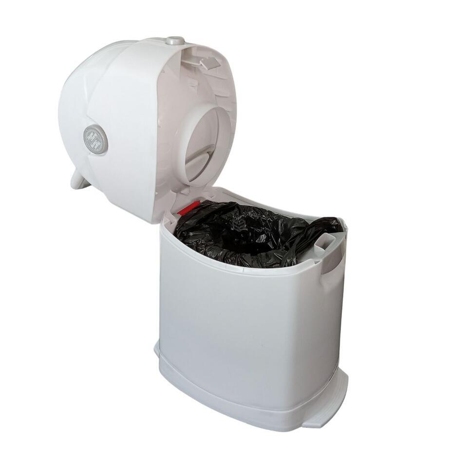 Contentor de Fraldas com Fecho Hermético Sacos Comuns