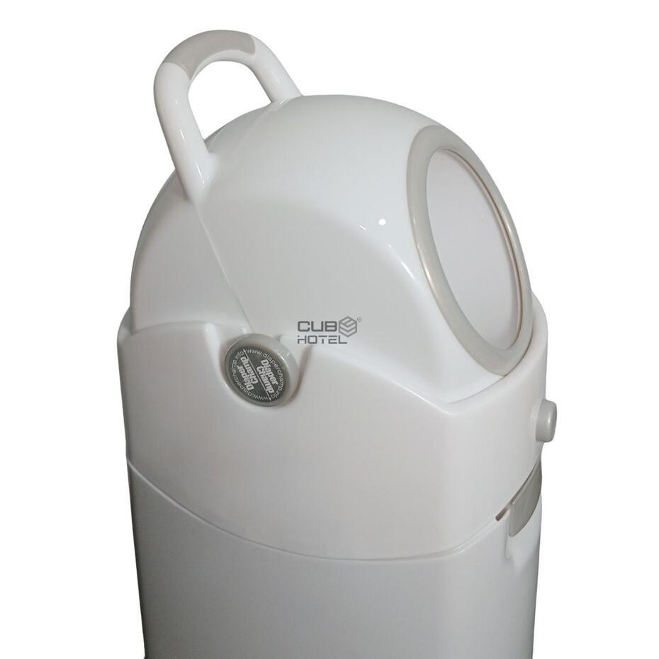 Contenedor de Pañales con Cierre Hermético Tamaño Regular Bolsas Comunes