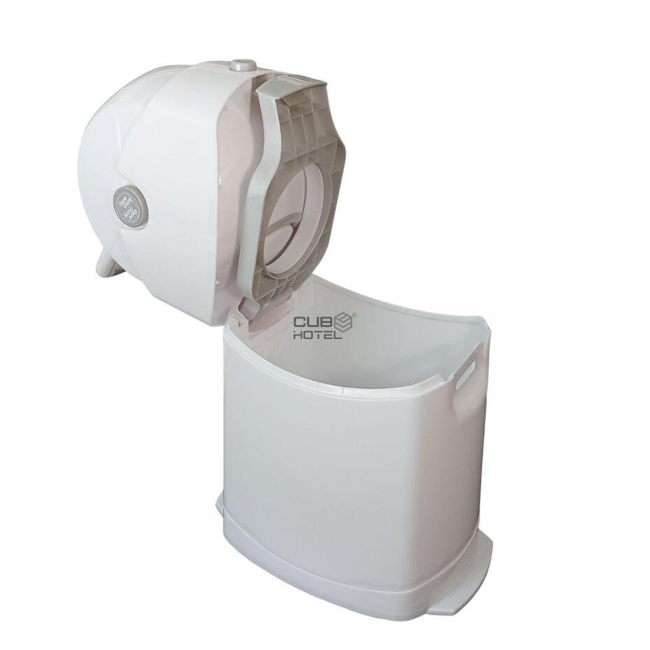 Contenedor de Pañales con Cierre Hermético Tamaño Regular Bolsas Comunes