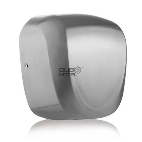 Secador Mãos Inox Escovado Filtro Hepa Baixo Consumo