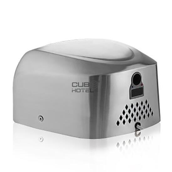 Secador Mãos Inox Escovado Filtro Hepa Baixo Consumo