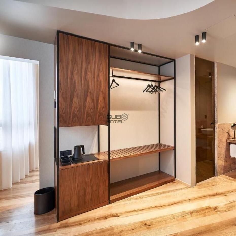 Papeleira Hotel Preta Dupla Carcaça Aro Preto