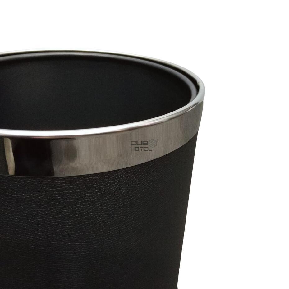 Balde Duplo Quarto Hotel Polipele Preto 8L