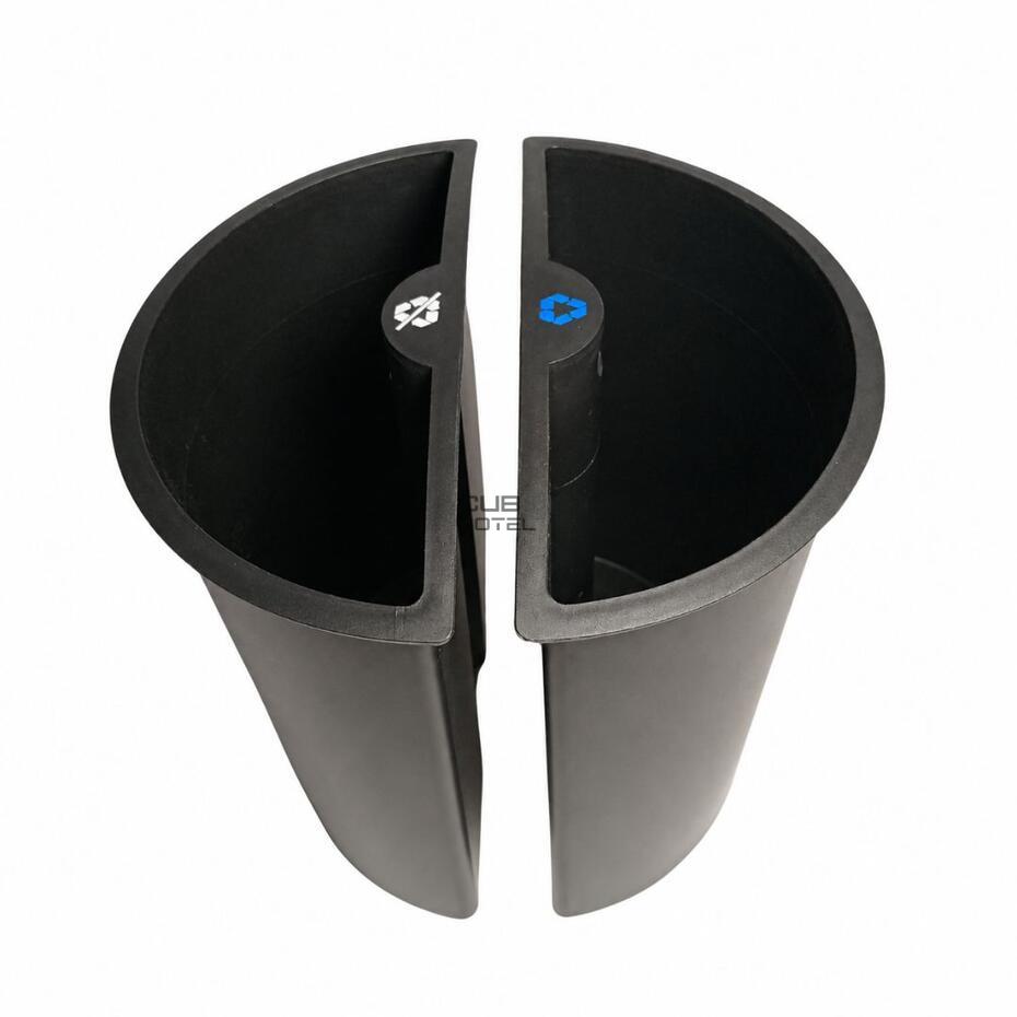 Separador Preto Reciclável para Balde CB2511