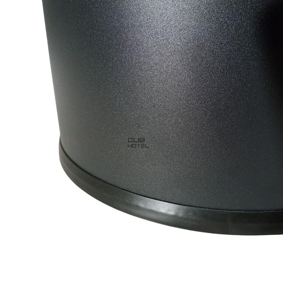 Balde Hotel Reciclagem Preto com Separadores 3x4.5L
