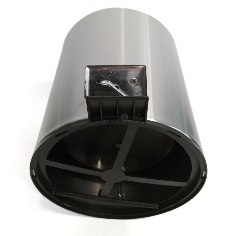 Brushed Stainless Steel Pedal Bin with Soft-Close Lid 5L for Hotel