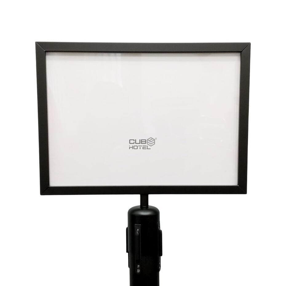 A3 Black Information Display