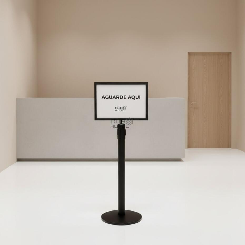 A3 Black Information Display