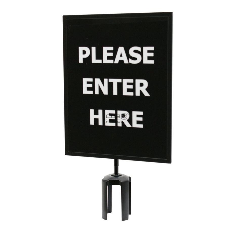 Expositor de Informação A4 Preto