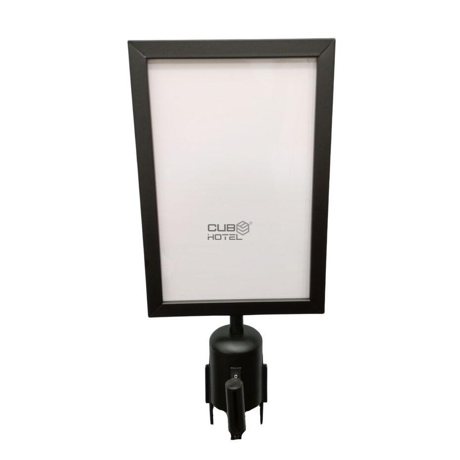 Expositor de Informação A4 Preto