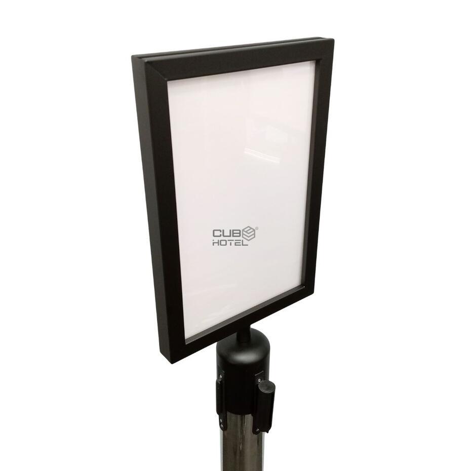 Expositor de Informação A4 Preto