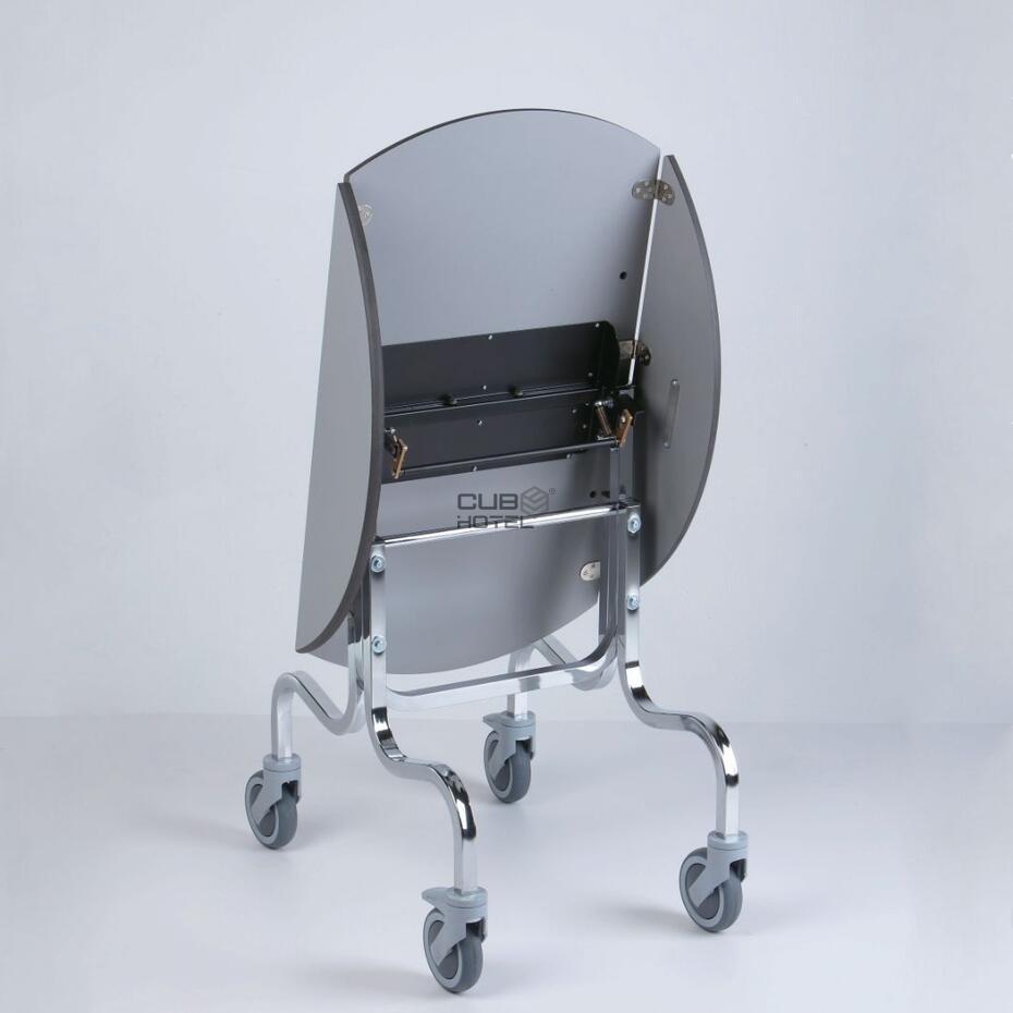 Mesa Redonda Tampo Giratório Room Service 90CM