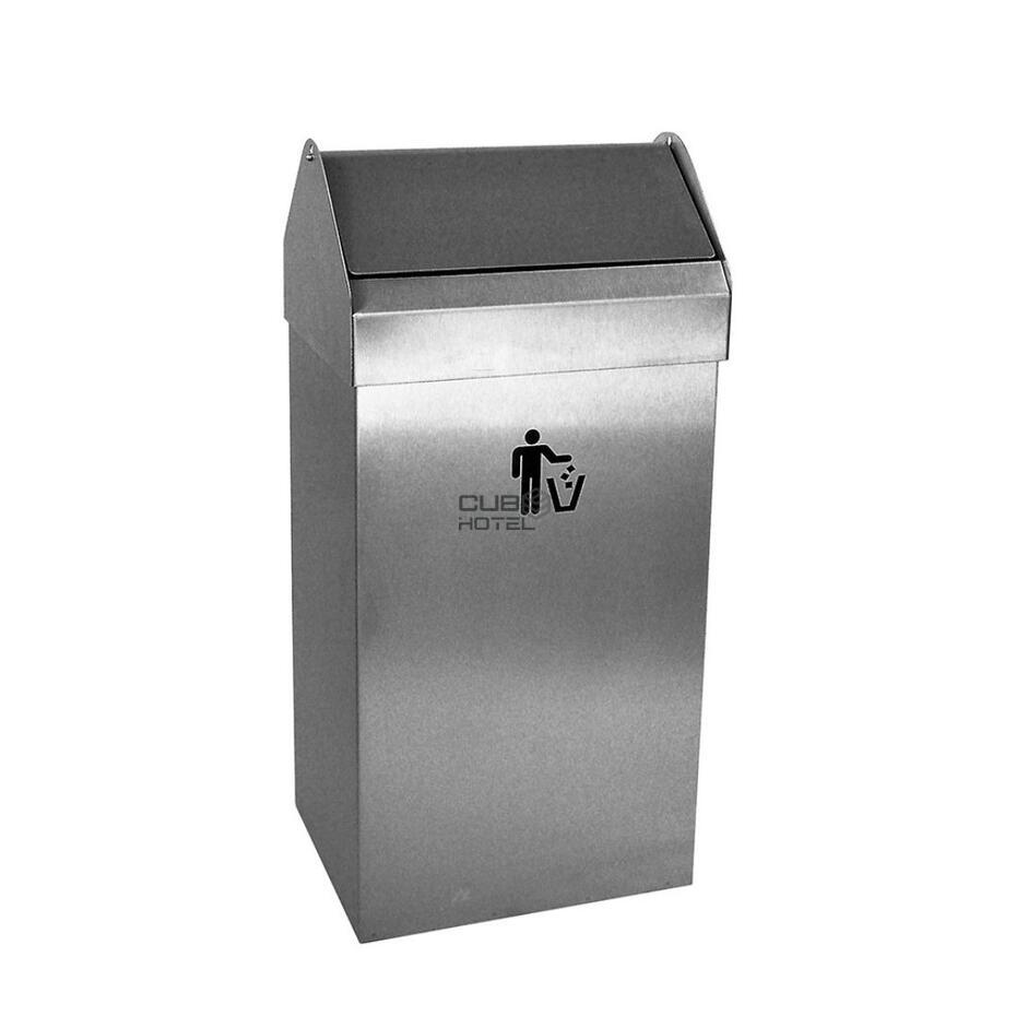 Papeleira Tampa Basculante com Pintura Epoxy