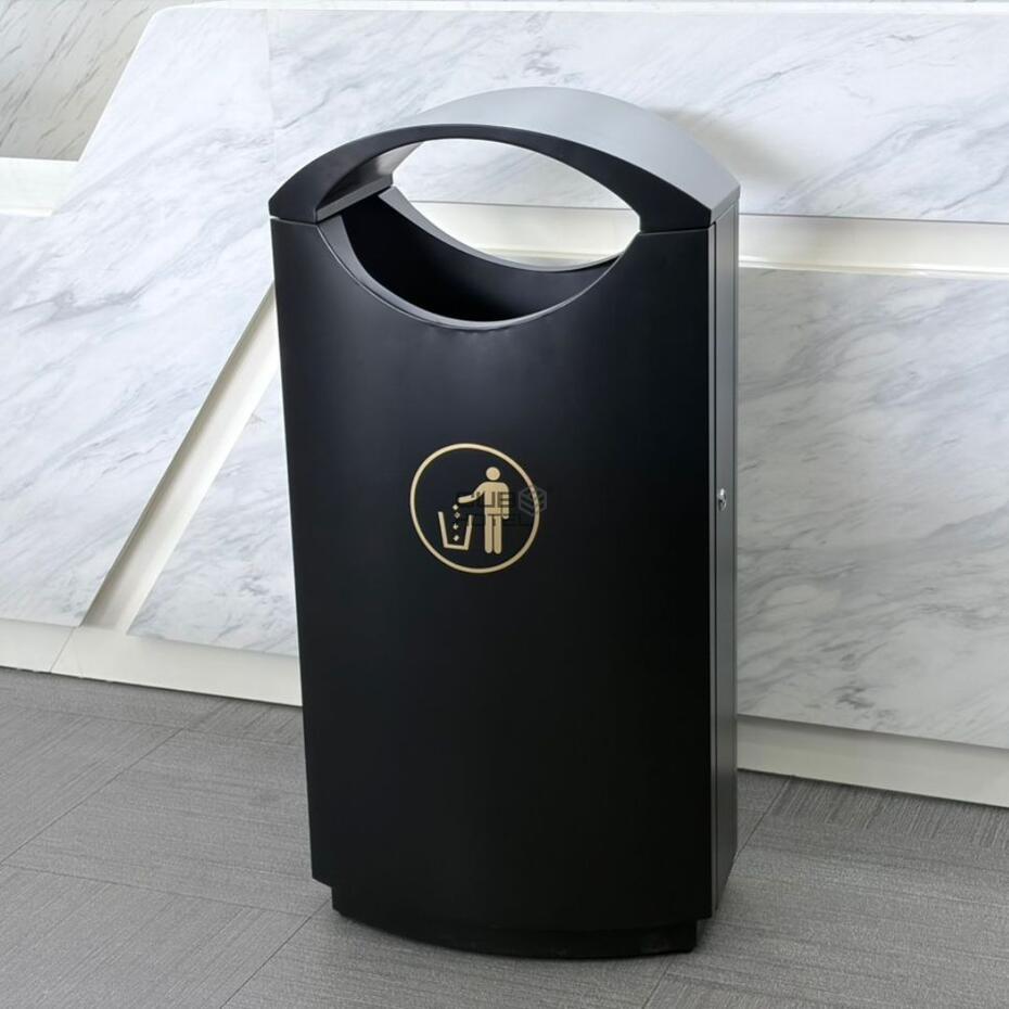 Papeleira 50L Aço Revestido com Contentor Interior