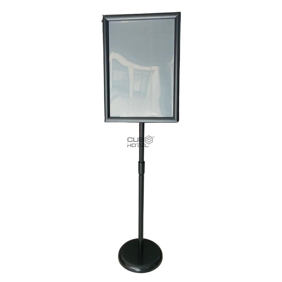 Expositor Informativo Display A3 Preto Mate