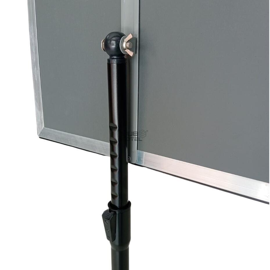 Expositor Informativo Display A3 Preto Mate