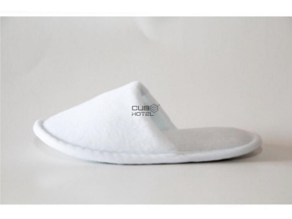 100 pares, pantuflas de terciopelo Hotel Kid, 22 cm