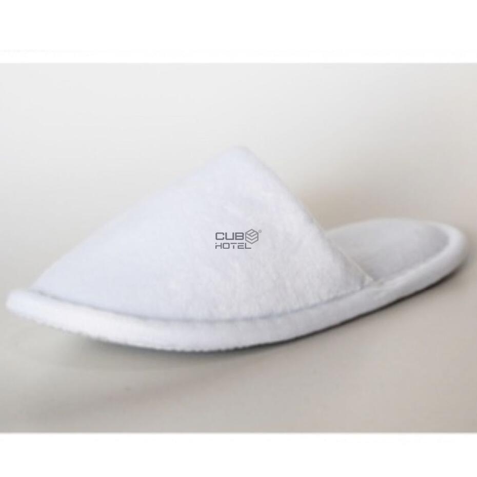 100 pares, pantuflas de terciopelo Hotel Kid, 22 cm