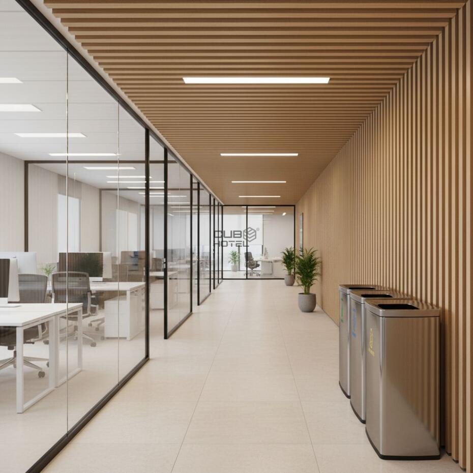 Ecopunto de Acero Inoxidable Anti-Huellas 3x30L