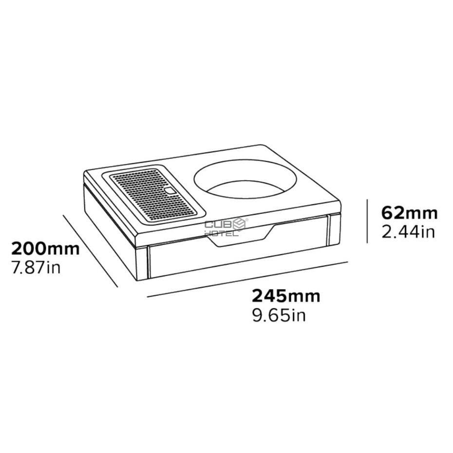 Kensington Welcome Tray with Drawer