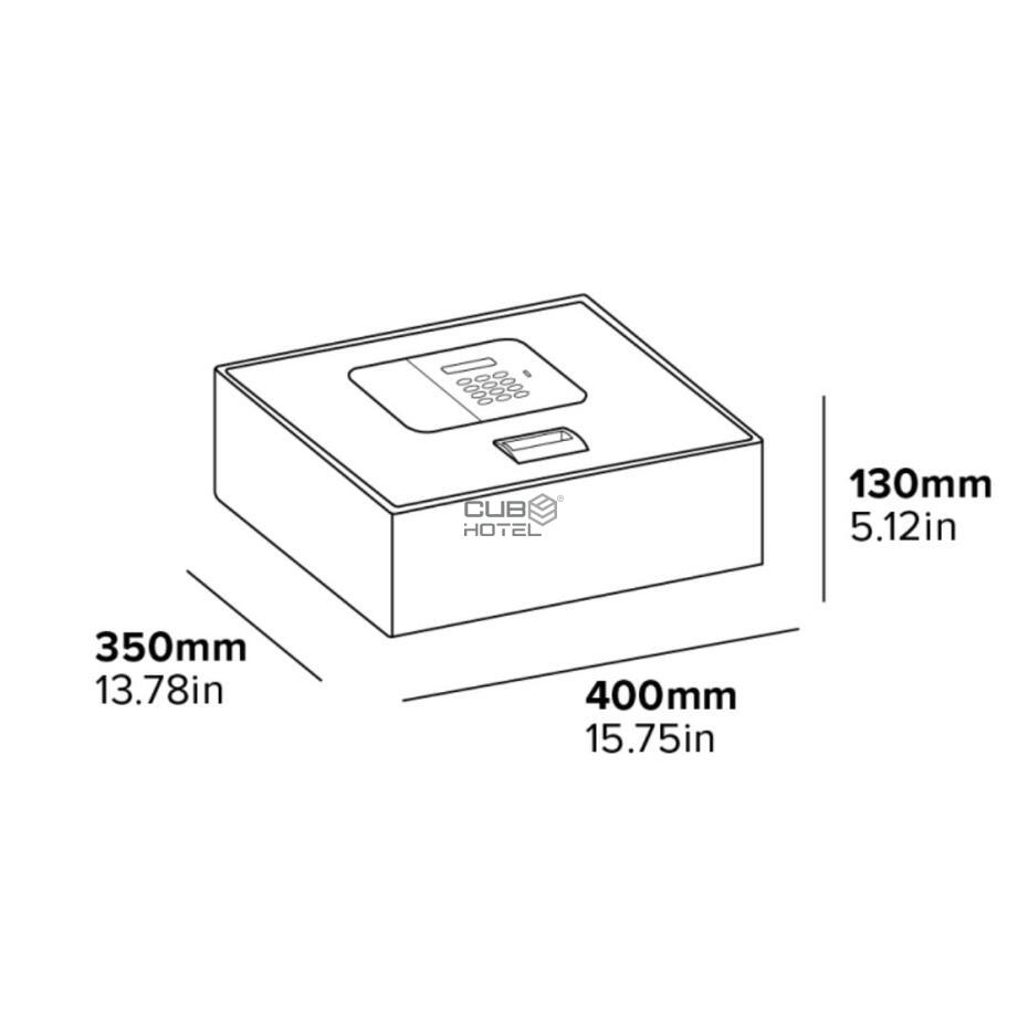 Cofre Digital Abertura Topo Mayfair 15