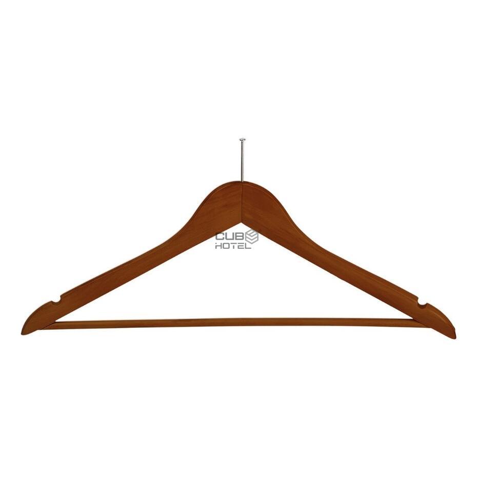 100 Perchas de Madera Antirrobo Chelsea