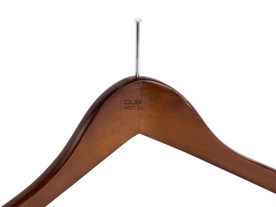 100 Perchas de Madera Antirrobo Chelsea