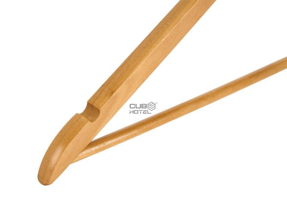 100 Perchas de Madera Antirrobo Chelsea