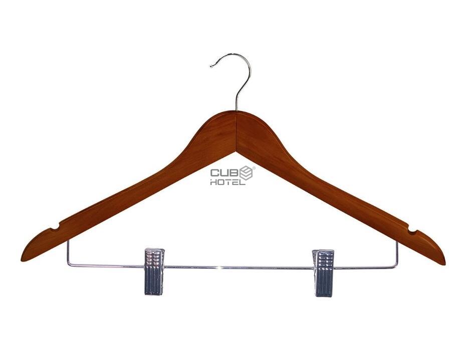 100 Cabides com Pinça para Hotel Burlington