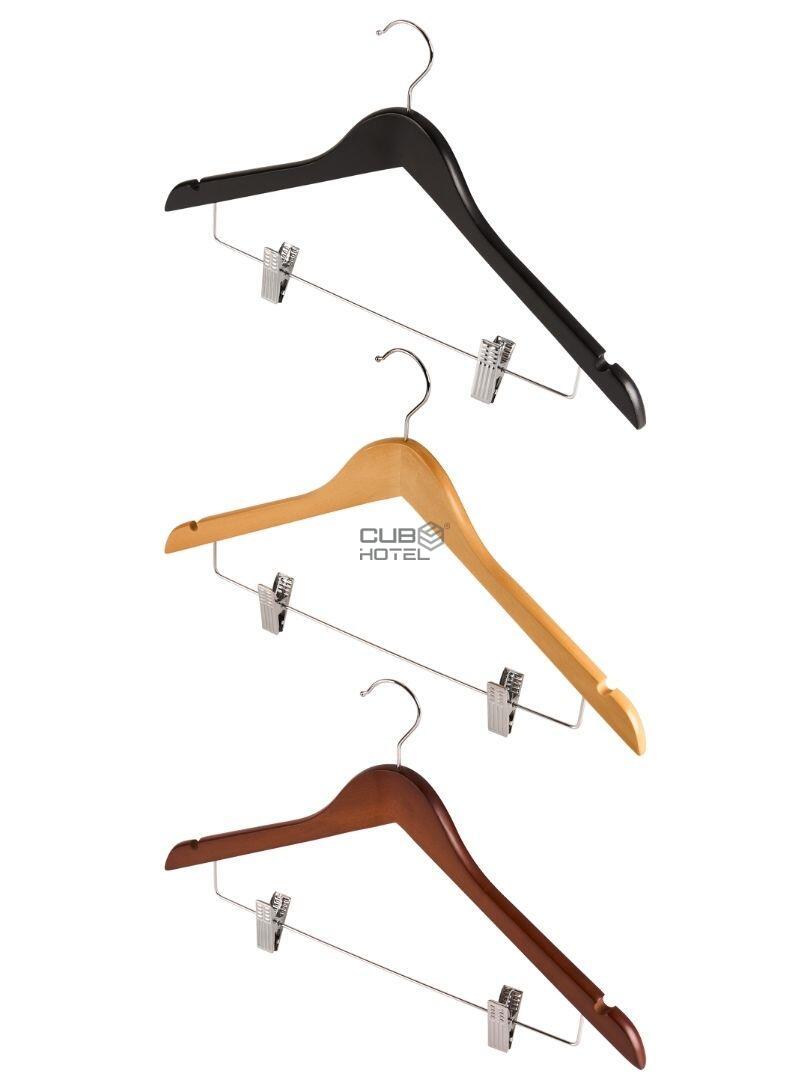 100 Cabides com Pinça para Hotel Burlington