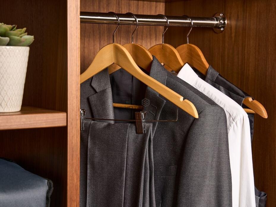 100 Cabides com Pinça para Hotel Burlington