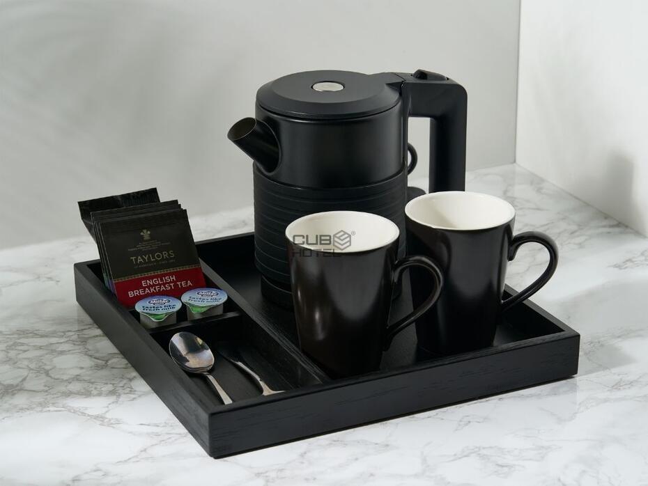 Bandeja Compacta 4 Compartimentos Buxton Bambu BUSA