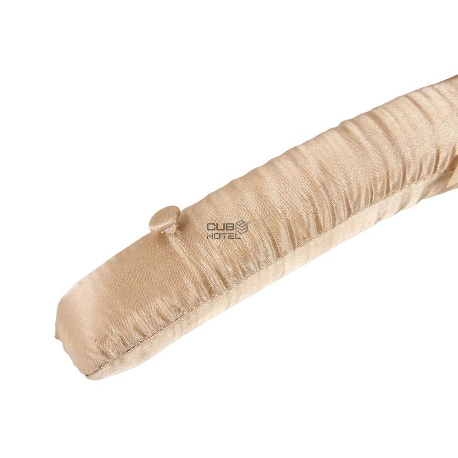 Satin Padded Hanger Champagne Saltaire