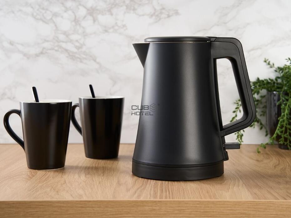 Chaleira Elétrica Hotel 0,6L Parede Dupla