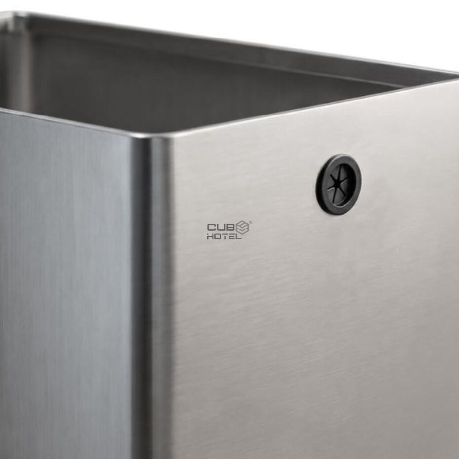 Papeleira de Parede Aço Inox Tera