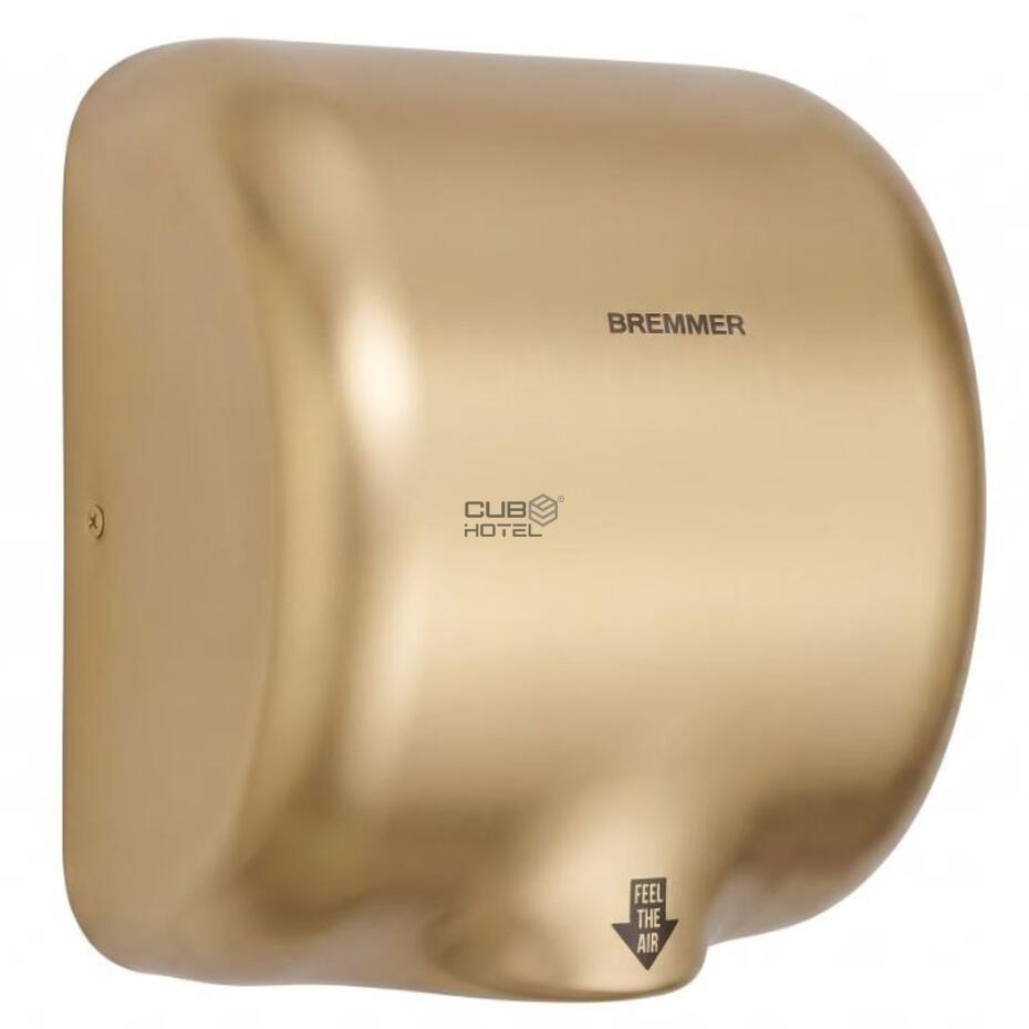 Secador de Mãos Dourado Generic Turbo
